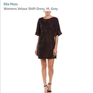 Women’s  velour shift dress